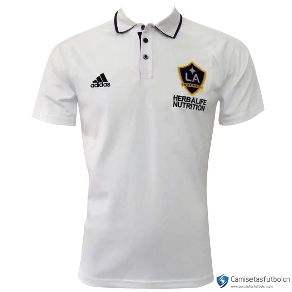 Polo Los Angeles Galaxy 2017-18 Blanco